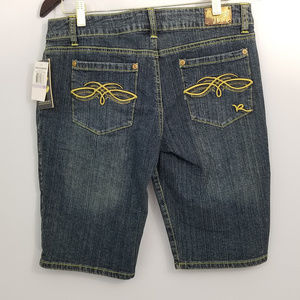 Rocawear Blue Jean Shorts Bermuda